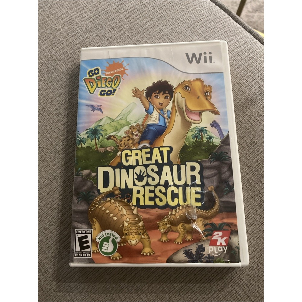 Go, Diego, Go Great Dinosaur Rescue (Nintendo Wii, 2008)‎